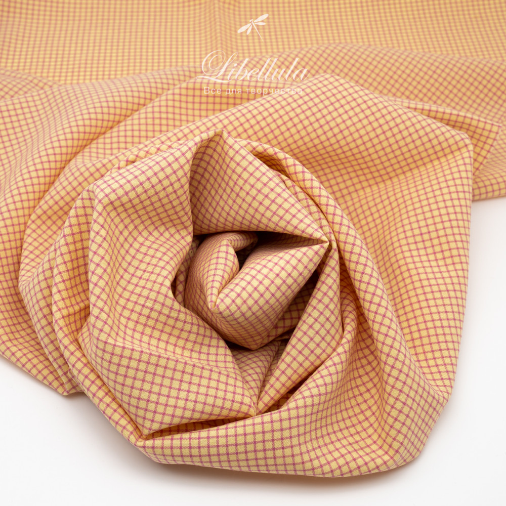 ткань в мелкую клетку